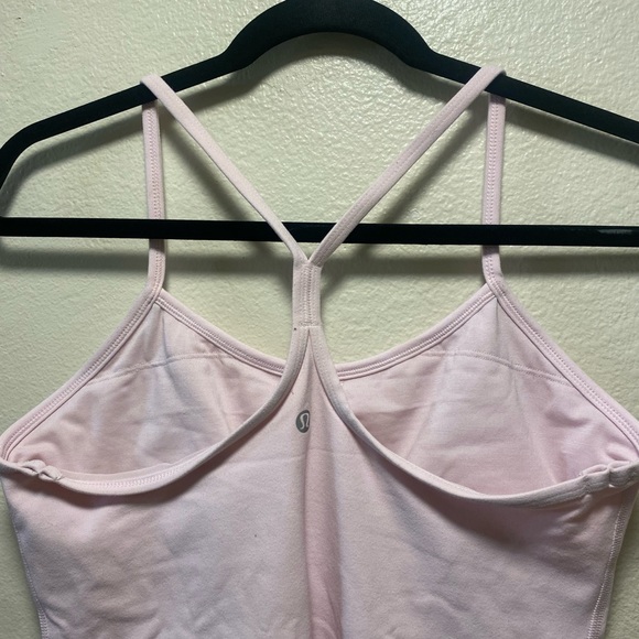 Lululemon Power Y tank baby pink color style W1447S - Picture 8 of 10